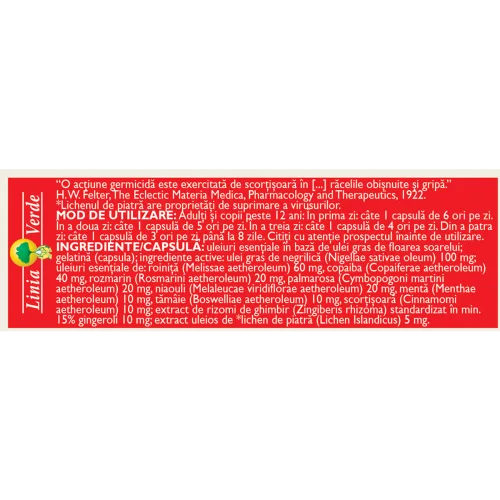 Biosept Forte, A22, 20 capsule moi